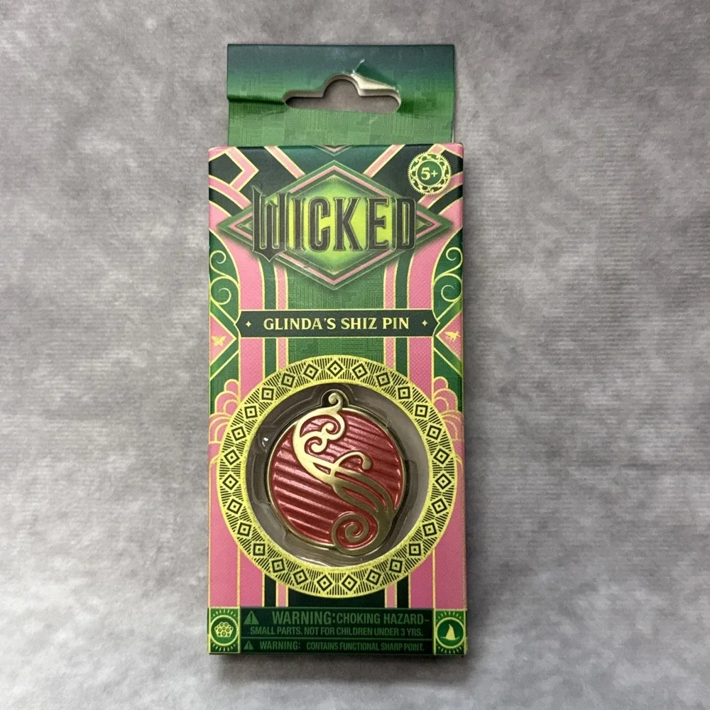 Wicked The Musical Glinda's Shiz Pin Official‎ Merchandise Red Pin New